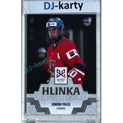 2024/25 LC Repre serie 1 #HGC-10 Dominik Pavlík Hlinka Gretzky Cup 2024 Platinum xx/22