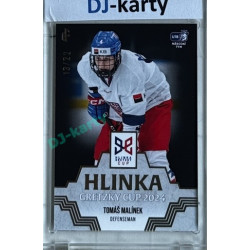 2024/25 LC Repre serie 1 #HGC-01 Tomáš Malínek Hlinka Gretzky Cup 2024 Platinum xx/22