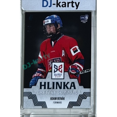 2024/25 LC Repre serie 1 #HGC-14 Adam Benák Hlinka Gretzky Cup 2024 Blue 4/6
