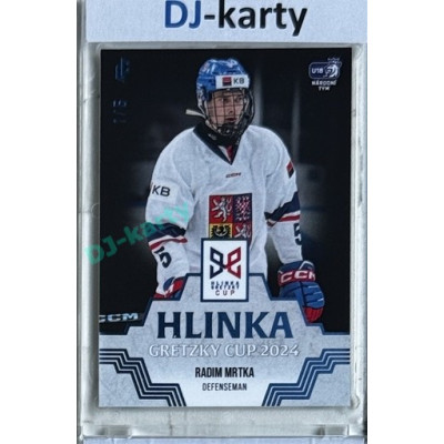 2024/25 LC Repre serie 1 #HGC-02 Radim Mrtka Hlinka Gretzky Cup 2024 Blue 1/6