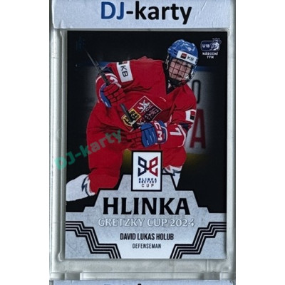 2024/25 LC Repre serie 1 #HGC-04 David Lukas Holub Hlinka Gretzky Cup 2024 Blue 1/6