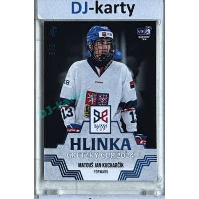 2024/25 LC Repre serie 1 #HGC-11 Matouš Jan Kucharčík Hlinka Gretzky Cup 2024 Blue 3/6