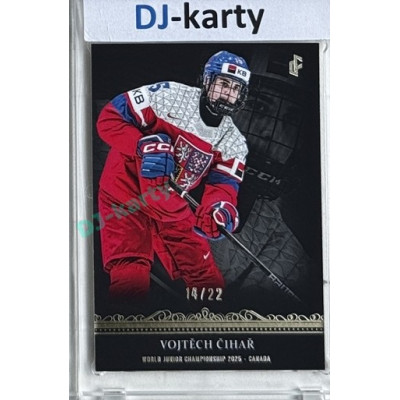 2024/25 LC Repre serie 1 #WJC-11 Vojtěch Čihař World Junior Championship 2025 Canada Platinum xx/22