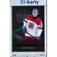 2024/25 LC Repre serie 1 #WJC-03 Jakub Dvořák World Junior Championship 2025 Canada Red 12/12