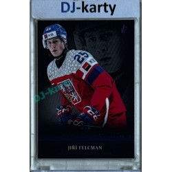2024/25 LC Repre serie 1 #WJC-20 Jiří Felcman World Junior Championship 2025 Canada Blue 3/6