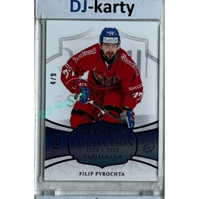 2024/25 LC Repre serie 1 #KC-10 Filip Pyrochta Season Collection Season Collection Karjala Cup 2024 Blue 4/9
