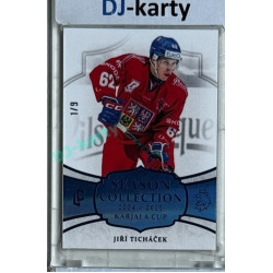 2024/25 LC Repre serie 1 #KC-08 Jiří Ticháček Season Collection Season Collection Karjala Cup 2024 Blue 1/9