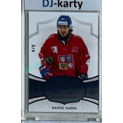 2024/25 LC Repre serie 1 #KC-06 Daniel Gazda Season Collection Season Collection Karjala Cup 2024 Blue 4/9