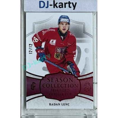 2024/25 LC Repre serie 1 #KC-16 Radan Lenc Season Collection Season Collection Karjala Cup 2024 Red xx/12