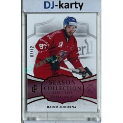 2024/25 LC Repre serie 1 #KC-25 Zadim Zohorna Season Collection Season Collection Karjala Cup 2024 Red xx/12