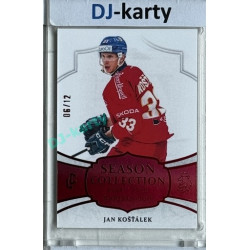 2024/25 LC Repre serie 1 #KC-05 Jan Košťálek Season Collection Season Collection Karjala Cup 2024 Red xx/12