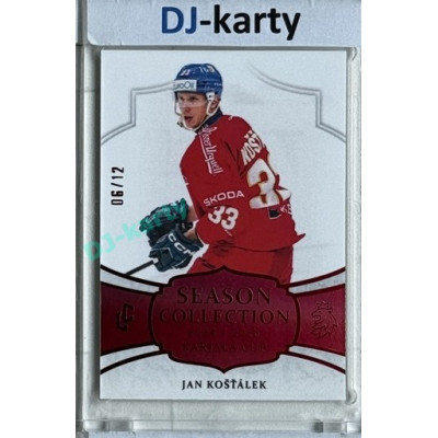 2024/25 LC Repre serie 1 #KC-05 Jan Košťálek Season Collection Season Collection Karjala Cup 2024 Red xx/12