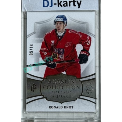 2024/25 LC Repre serie 1 #KC-01 Ronald Knot Season Collection Season Collection Karjala Cup 2024 Platinum xx/18