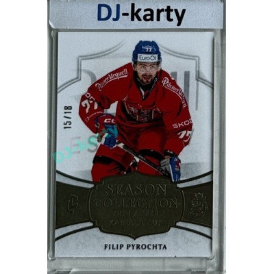 2024/25 LC Repre serie 1 #KC-10 Filip Pyrochta Season Collection Season Collection Karjala Cup 2024 Platinum xx/18
