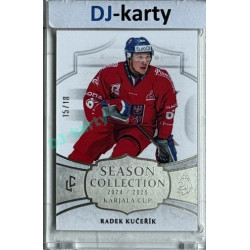 2024/25 LC Repre serie 1 #KC-09 Radek Kučeřík Season Collection Season Collection Karjala Cup 2024 Platinum xx/18
