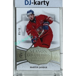 2024/25 LC Repre serie 1 #KC-02 Martin Jandus Season Collection Season Collection Karjala Cup 2024 Platinum xx/18