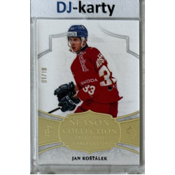 2024/25 LC Repre serie 1 #KC-05 Jan Košťálek Season Collection Season Collection Karjala Cup 2024 Platinum xx/18