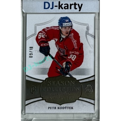 2024/25 LC Repre serie 1 #KC-20 Petr Kodýtek Season Collection Season Collection Karjala Cup 2024 Platinum xx/18