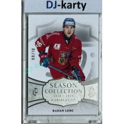 2024/25 LC Repre serie 1 #KC-16 Radan Lenc Season Collection Season Collection Karjala Cup 2024 Platinum xx/18