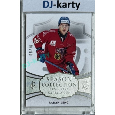 2024/25 LC Repre serie 1 #KC-16 Radan Lenc Season Collection Season Collection Karjala Cup 2024 Platinum xx/18