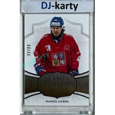 2024/25 LC Repre serie 1 #KC-06 Daniel Gazda Season Collection Season Collection Karjala Cup 2024 Gold xx/22