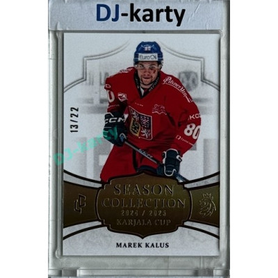 2024/25 LC Repre serie 1 #KC-24 Marek Kalus Season Collection Season Collection Karjala Cup 2024 Gold xx/22