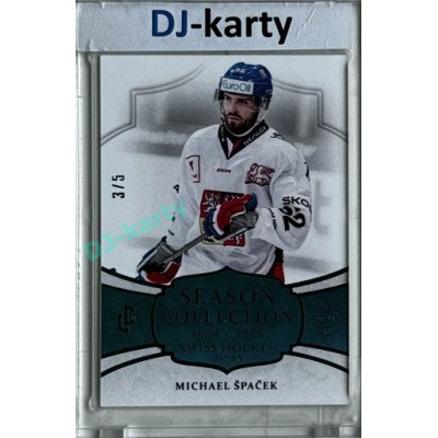 2024/25 LC Repre serie 1 #SHG-21 Michael Špaček Season Collection Swiss Hockey Games 2024 Turquoise 3/5
