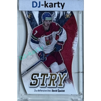 2024/25 LC Repre serie 1 #CH-D-2B David Špaček Chemistry Gold 1of1
