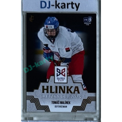 2024/25 LC Repre serie 1 #HGC-01 Tomáš Malínek Hlinka Gretzky Cup 2024 Gold 1of1