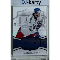2024/25 LC Repre serie 1 #SHG-18 Matěj Stránský Season Collection Swiss Hockey Games 2024 Blue 1/9