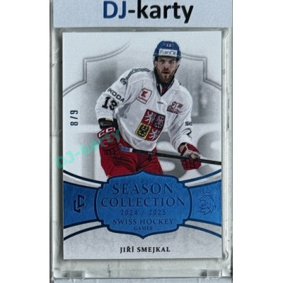 2024/25 LC Repre serie 1 #SHG-12 Jiří Smejkal Season Collection Swiss Hockey Games 2024 Blue 8/9