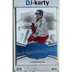 2024/25 LC Repre serie 1 #SHG-17 Lukáš Sedlák Season Collection Swiss Hockey Games 2024 Blue 6/9