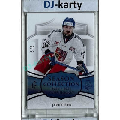 2024/25 LC Repre serie 1 #SHG-15 Jakub Flek Season Collection Swiss Hockey Games 2024 Blue 8/9
