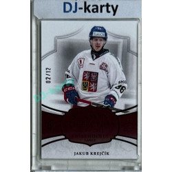 2024/25 LC Repre serie 1 #SHG-05 Jakub Krejčík Season Collection Swiss Hockey Games 2024 Red xx/12