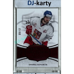 2024/25 LC Repre serie 1 #SHG-11 Ondřej Kovařčík Season Collection Swiss Hockey Games 2024 Red xx/12