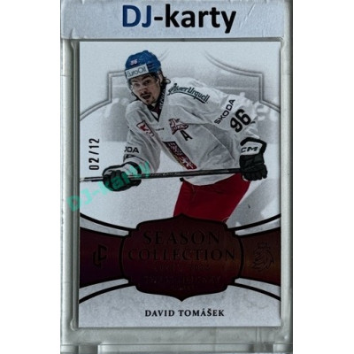 2024/25 LC Repre serie 1 #SHG-24 David Tomášek Season Collection Swiss Hockey Games 2024 Red xx/12