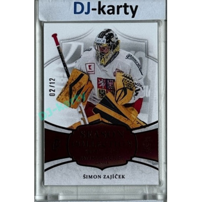 2024/25 LC Repre serie 1 #SHG-25 Šimon Zajíček Season Collection Swiss Hockey Games 2024 Red xx/12