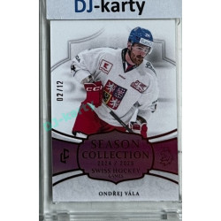 2024/25 LC Repre serie 1 #SHG-04 Ondřej Vála Season Collection Swiss Hockey Games 2024 Red xx/12