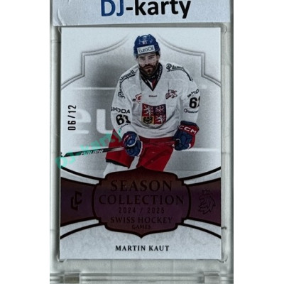 2024/25 LC Repre serie 1 #SHG-19 Martin Kaut Season Collection Swiss Hockey Games 2024 Red xx/12