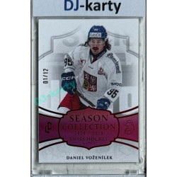 2024/25 LC Repre serie 1 #SHG-23  Daniel Voženílek Season Collection Swiss Hockey Games 2024 Red xx/12