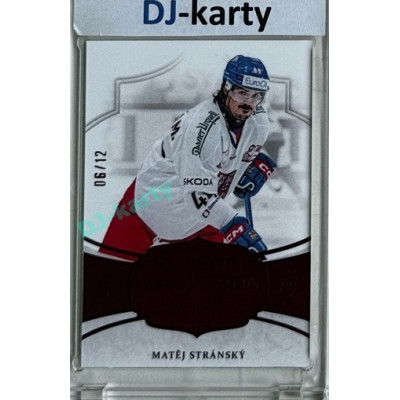 2024/25 LC Repre serie 1 #SHG-18 Matěj Stránský Season Collection Swiss Hockey Games 2024 Red xx/12
