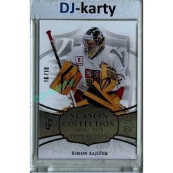 2024/25 LC Repre serie 1 #SHG-25 Šimon Zajíček Season Collection Swiss Hockey Games 2024 Platinum xx/18