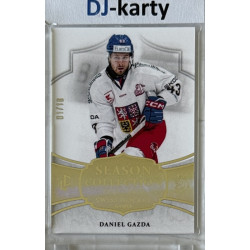 2024/25 LC Repre serie 1 #SHG-06 Daniel Gazda Season Collection Swiss Hockey Games 2024 Platinum xx/18
