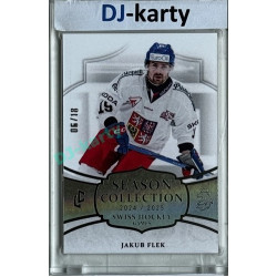 2024/25 LC Repre serie 1 #SHG-15 Jakub Flek Season Collection Swiss Hockey Games 2024 Platinum xx/18