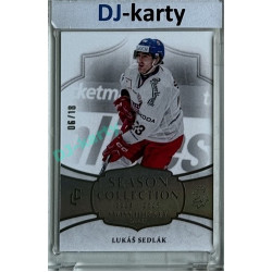 2024/25 LC Repre serie 1 #SHG-17 Lukáš Sedlák Season Collection Swiss Hockey Games 2024 Platinum xx/18