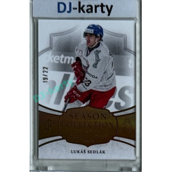 2024/25 LC Repre serie 1 #SHG-17 Lukáš Sedlák Season Collection Swiss Hockey Games 2024 Gold xx/22