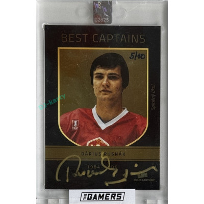 2021 MK Gamers 2 Dárius Rusnák #6 5/10 Best Captains GOLD