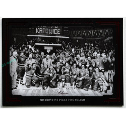 2020 OFS SSČH Mistrovství světa 1976 Polsko #HCNT-28 06/30 History of Czech National Teams Red