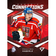 2025 Sportzoo Hokejové ČESKO #DC-05 František Kaberle / Tomáš Kaberle Dynamic Connections 3D