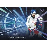 2025 Sportzoo Hokejové ČESKO #LS-23 Matěj Stránský Luminous Blue 14/99